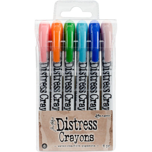 # 6 Distress Crayon  Set