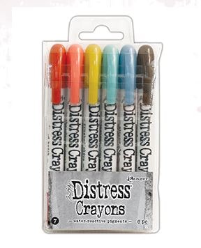 # 7 Distress Crayon  Set
