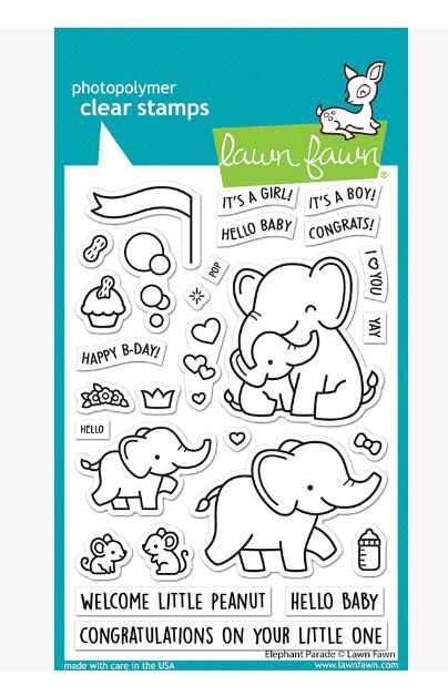 Elephant Parade, by Lawn Fawn