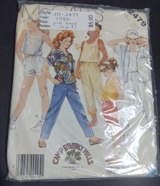 McCall's Pattern 2479