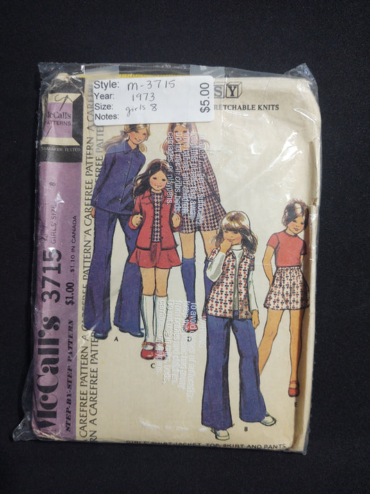 McCall's Pattern 3715