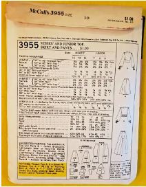 McCall's Pattern 3955