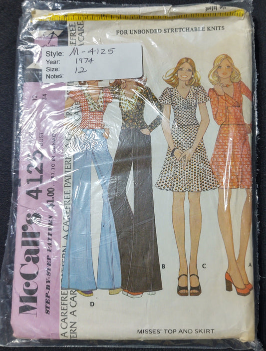 McCall's Pattern 4125