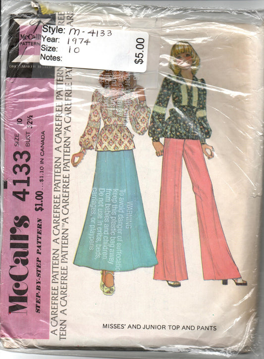 McCall's Pattern 4133