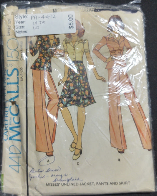 McCall's Pattern 4412