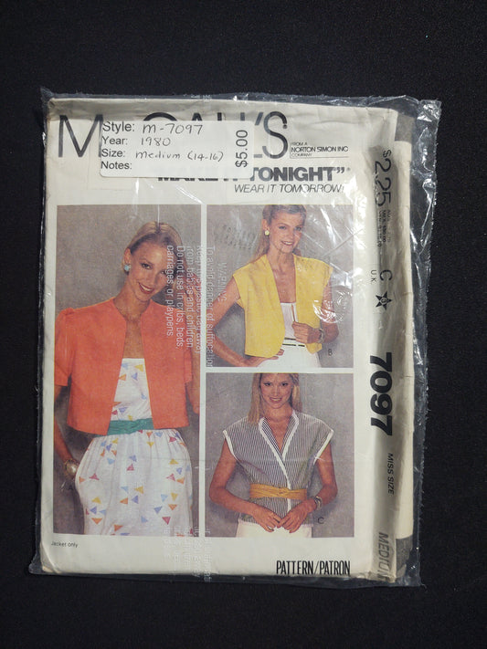 McCall's Pattern 7097