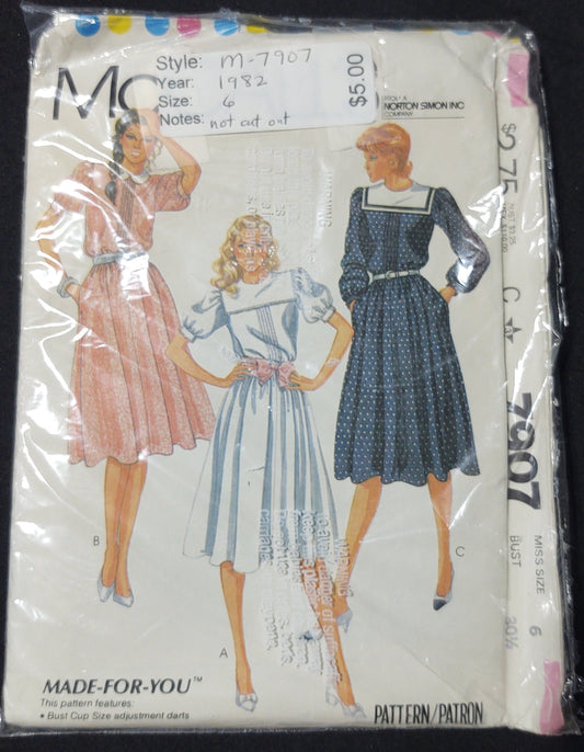 McCall's Pattern 7907