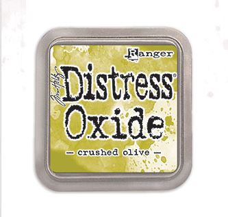 Crushed  Olive Distress Oxide Pad