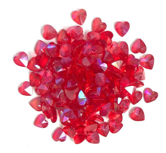 Red Hearts Embellishment