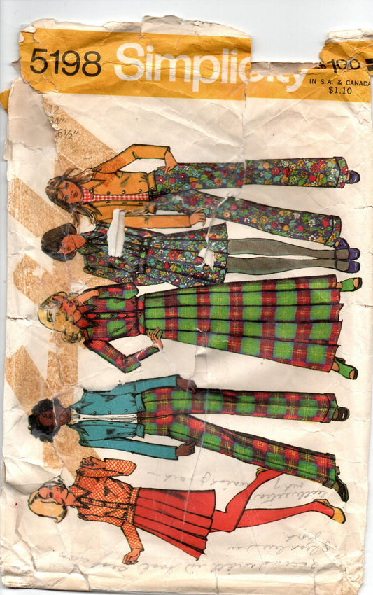 Simplicity Pattern 5198