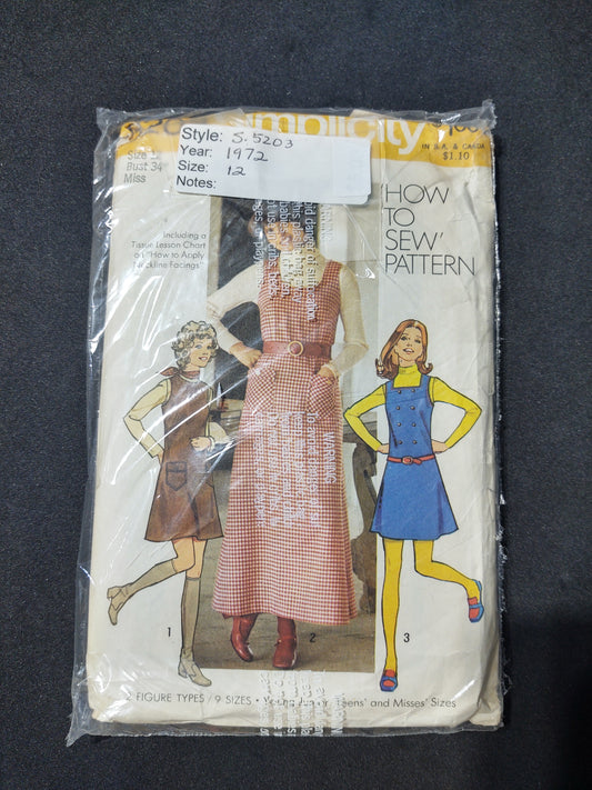 Simplicity Pattern 5203