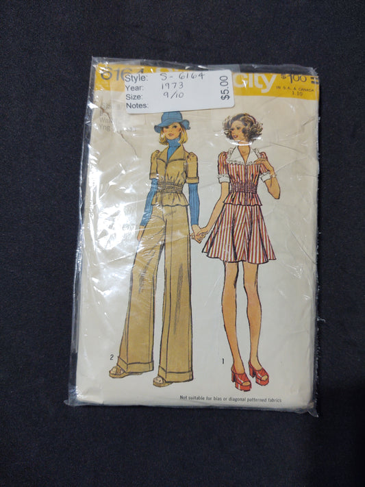 Simplicity Pattern 6164