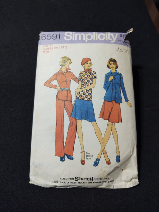 Simplicity Pattern 6591