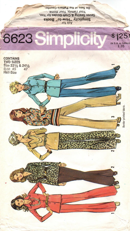 Simplicity Pattern 6623