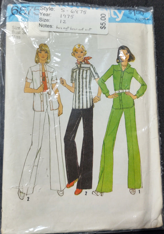 Simplicity Pattern 6875