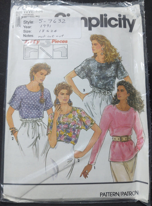 Simplicity Pattern 7632