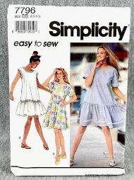 Simplicity pattern 7796