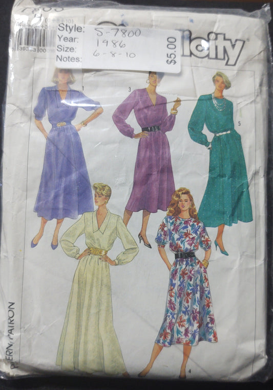 Simplicity pattern 7800