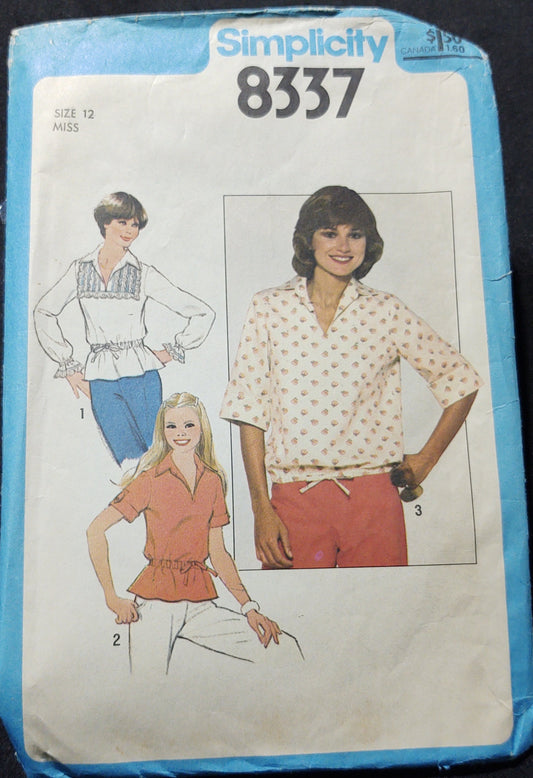 Simplicity Pattern 8337