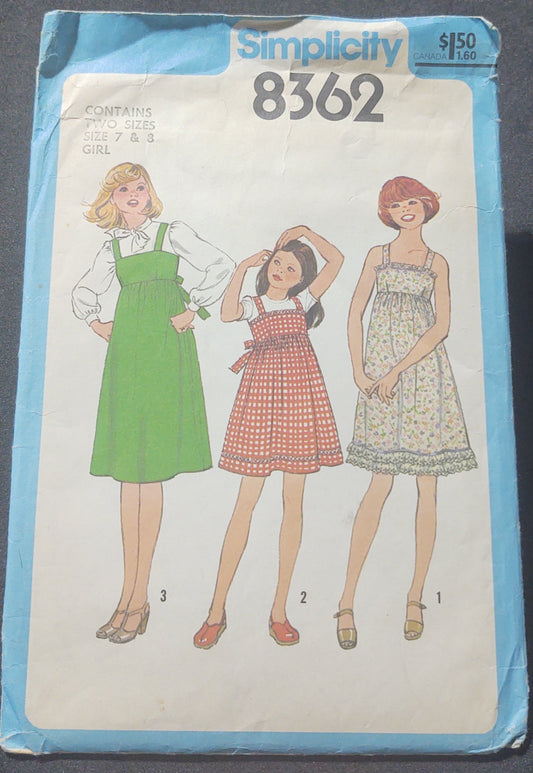 Simplicity Pattern 8362