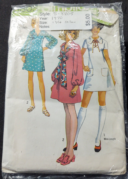 Simplicity Pattern 8805