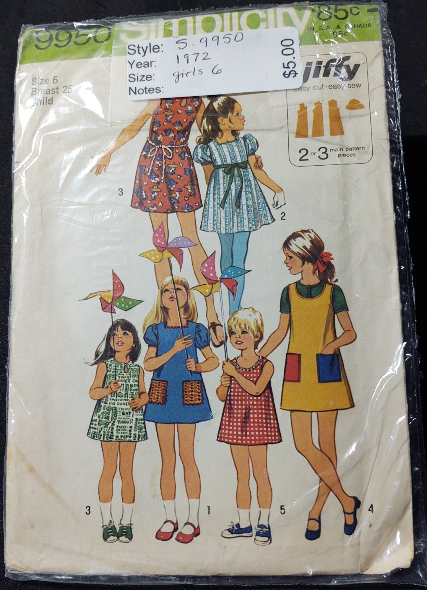 Simplicity Pattern 9950